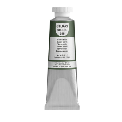 Pintura al óleo LUKAS STUDIO - 0358 Tierra Verde (75/200ml)