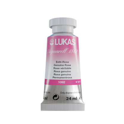 LUKAS Aquarell 1862 (24ml Tube) - Echt-Rosa  1092