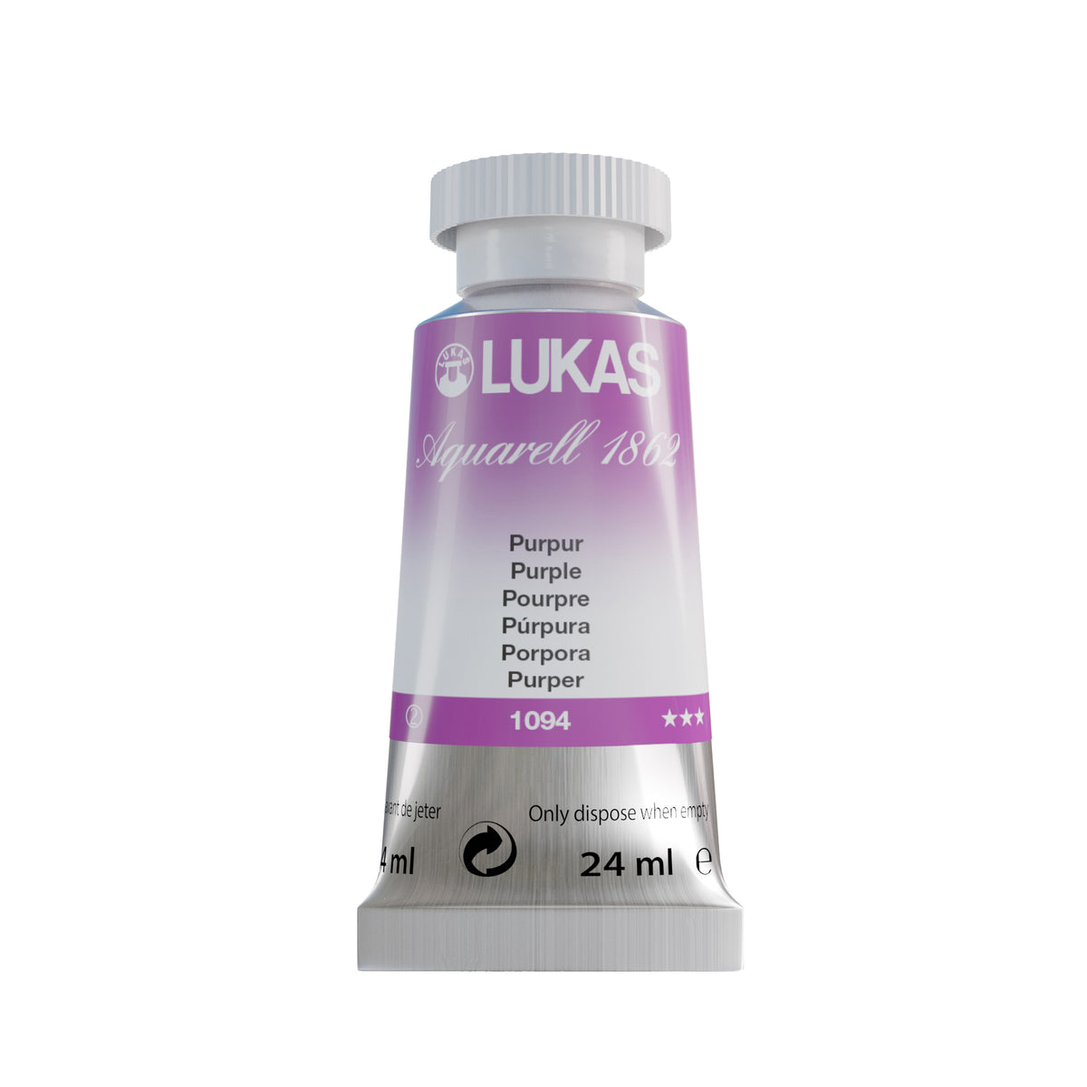 LUKAS Aquarell 1862 (24ml Tube) - Purpur  1094