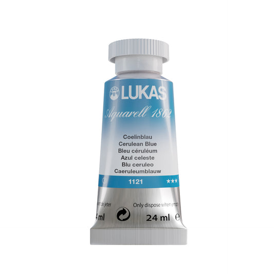 LUKAS Aquarell 1862 (24ml Tube) - Coelinblau  1121