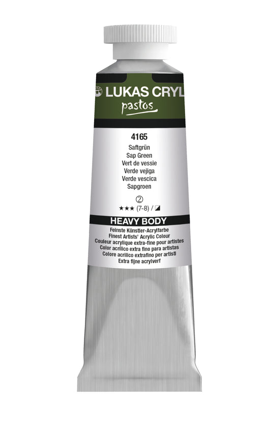 LUKAS Cryl PASTOS (HEAVY BODY) - Saftgrün  4165 (37ml)