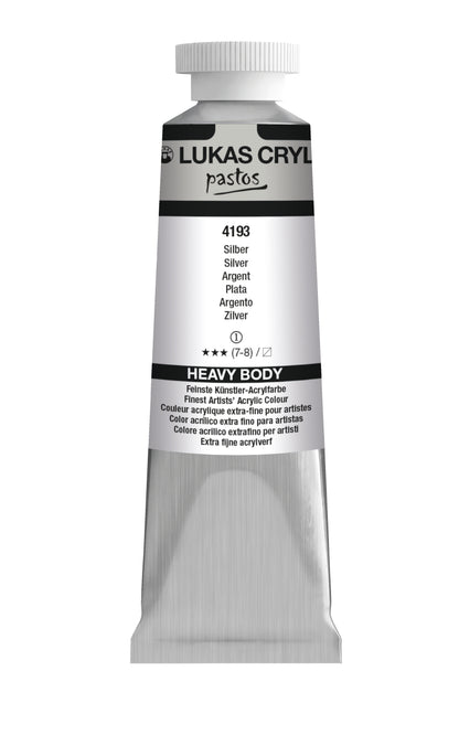 LUKAS Cryl PASTOS (CUERPO PESADO) - Plata 4193 (37ml)