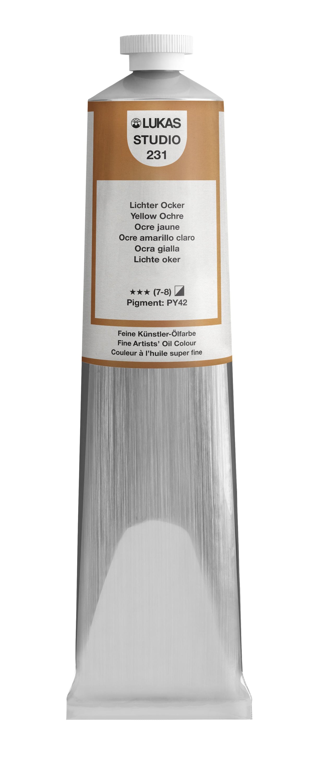 Pintura al óleo LUKAS STUDIO - 0231 Ocre claro (75/200ml)