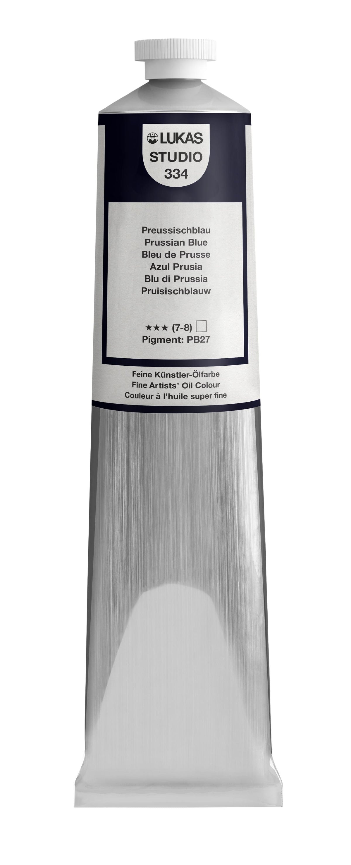 LUKAS STUDIO Ölfarbe - 0334 Preussischblau (37/75/200ml)