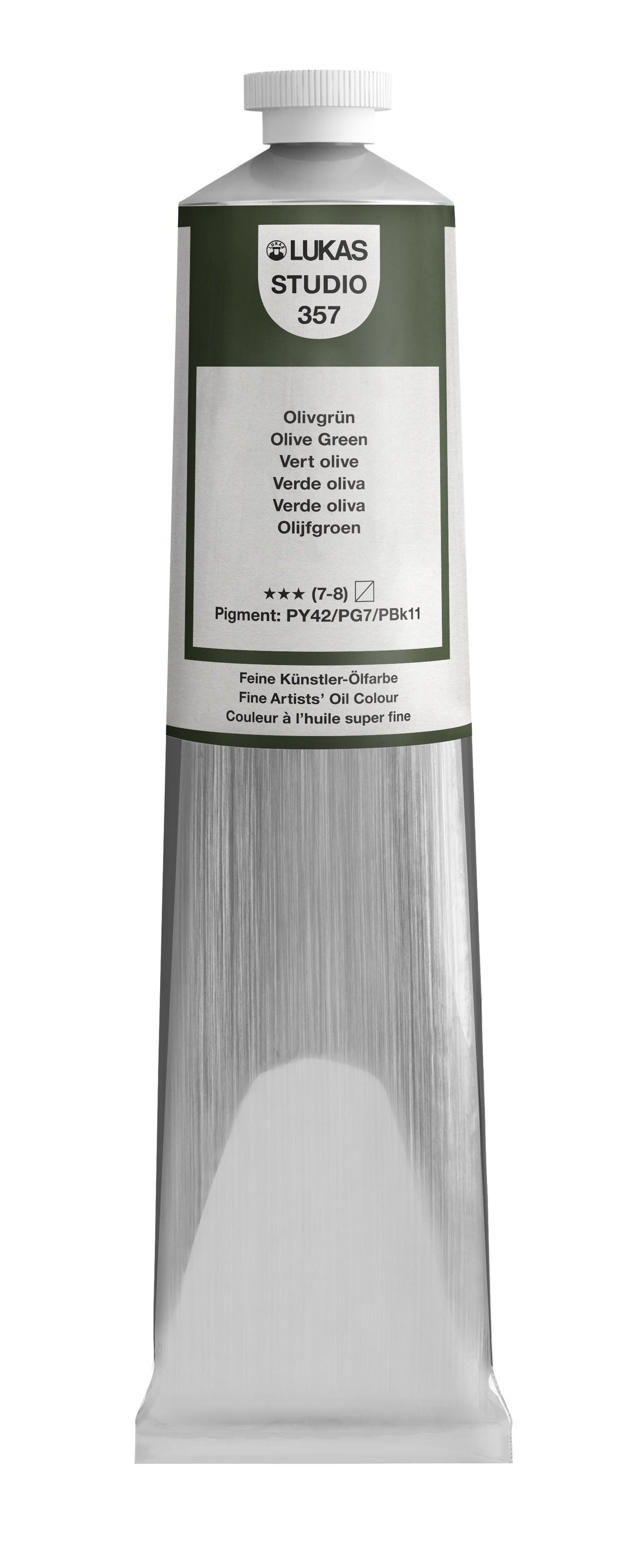 Pintura al óleo LUKAS STUDIO - 0357 verde oliva (75/200ml)