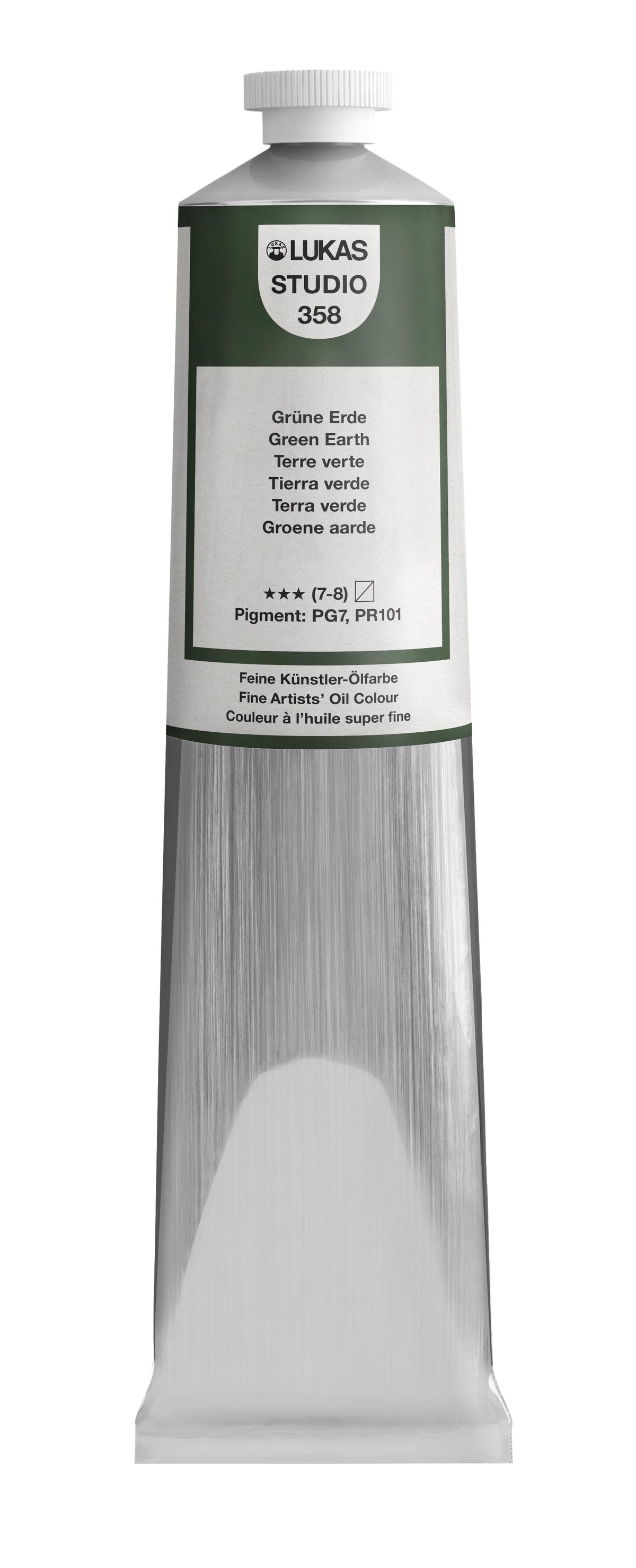 Pintura al óleo LUKAS STUDIO - 0358 Tierra Verde (75/200ml)