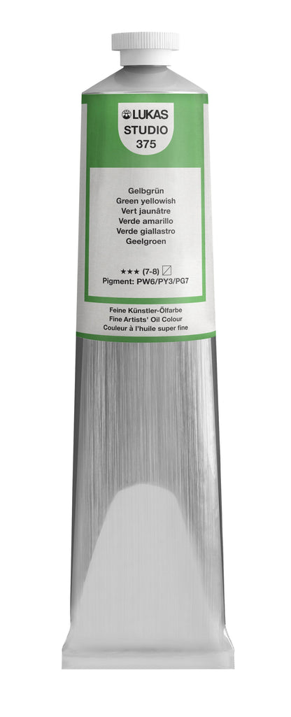 Pintura al óleo LUKAS STUDIO - 0375 amarillo verdoso (75/200ml)