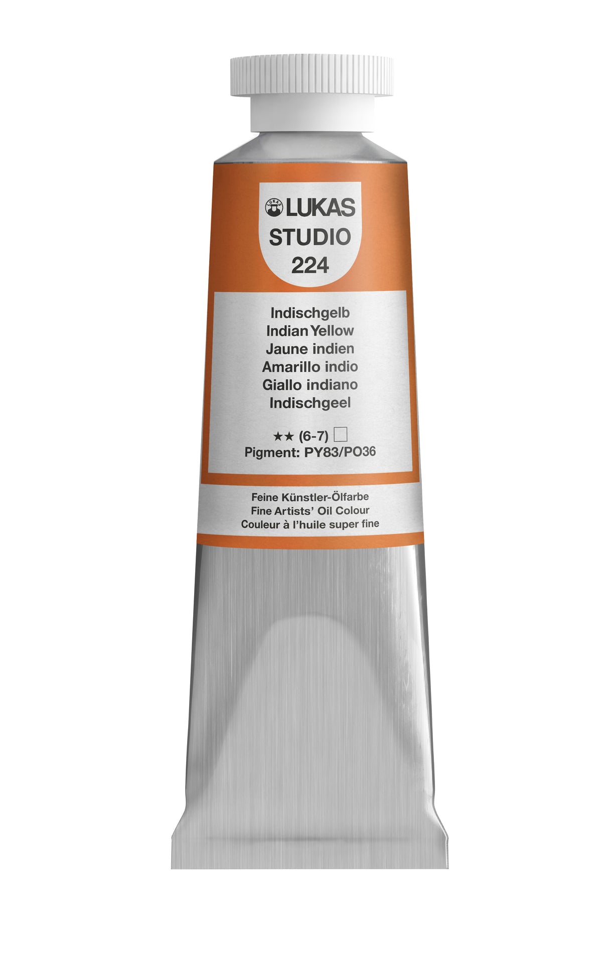 Pintura al óleo LUKAS STUDIO - 0224 Amarillo indio (75/200ml)