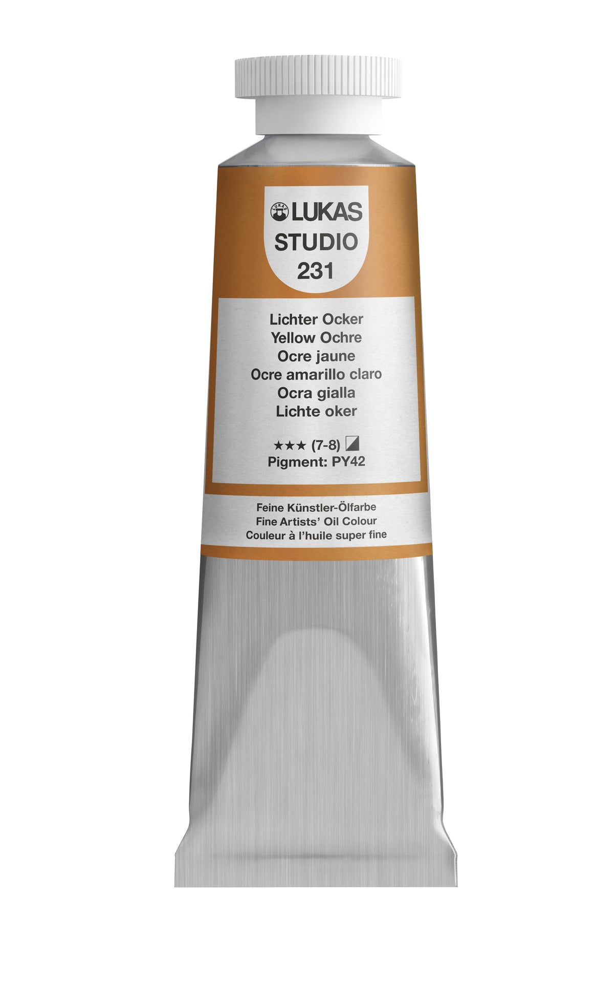Pintura al óleo LUKAS STUDIO - 0231 Ocre claro (75/200ml)