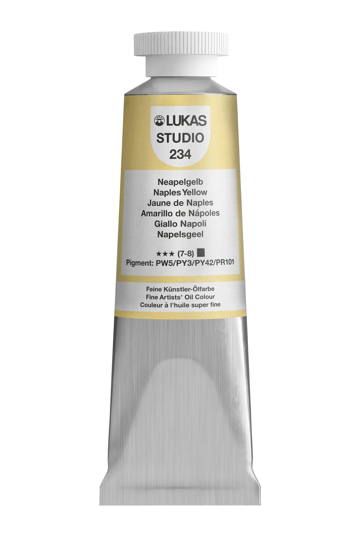 LUKAS STUDIO Ölfarbe - 0234 Neapelgelb (37/75/200ml)