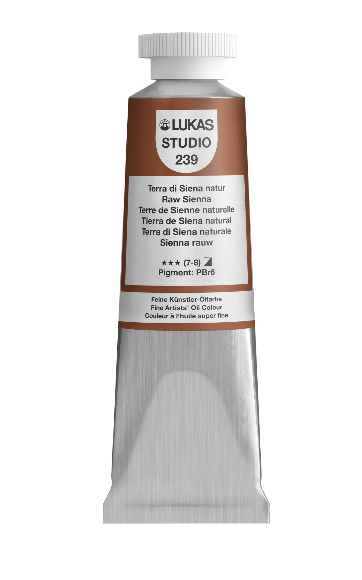 Pintura al óleo LUKAS STUDIO - 0239 Terra di Siena Natural (75/200ml)