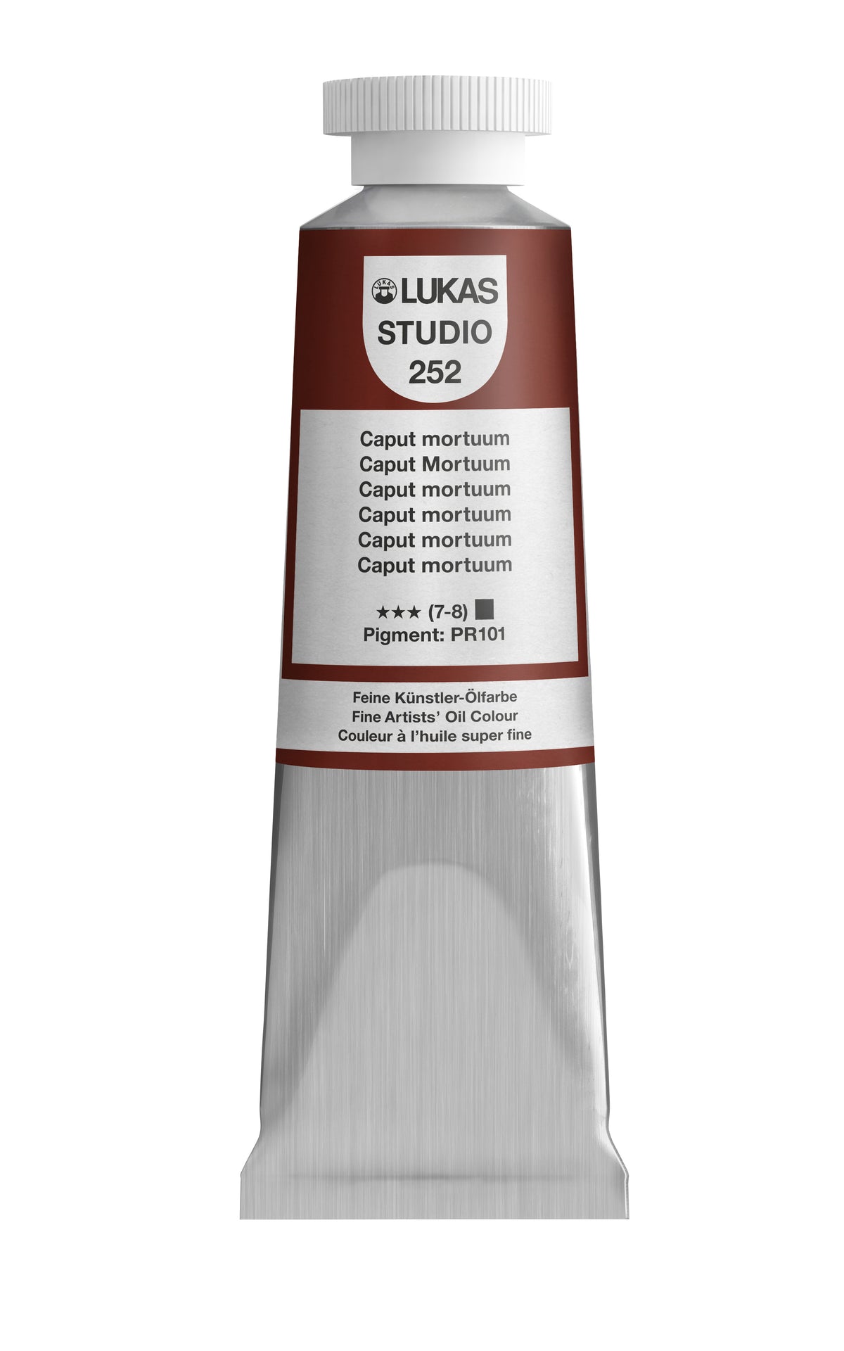 LUKAS STUDIO Ölfarbe -  0252 Caput Mortuum (37/75/200ml)