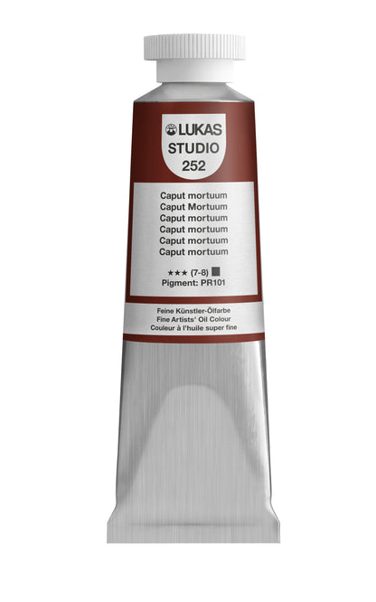 LUKAS STUDIO Ölfarbe -  0252 Caput Mortuum (37/75/200ml)
