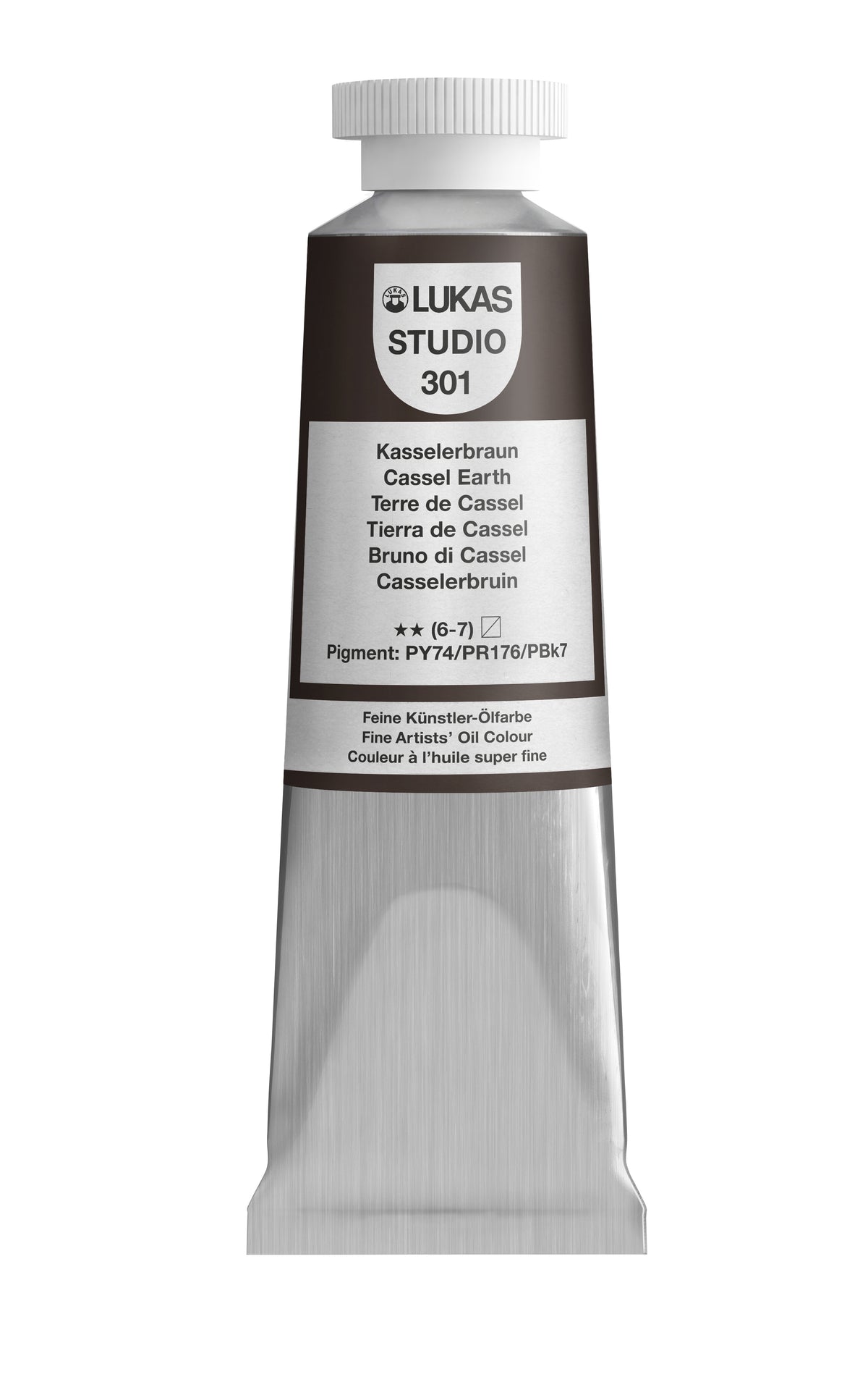 LUKAS STUDIO Ölfarbe -  0301 Kasselerbraun (37/75/200ml)