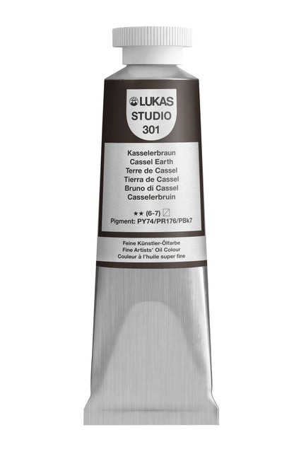 LUKAS STUDIO Ölfarbe -  0301 Kasselerbraun (37/75/200ml)