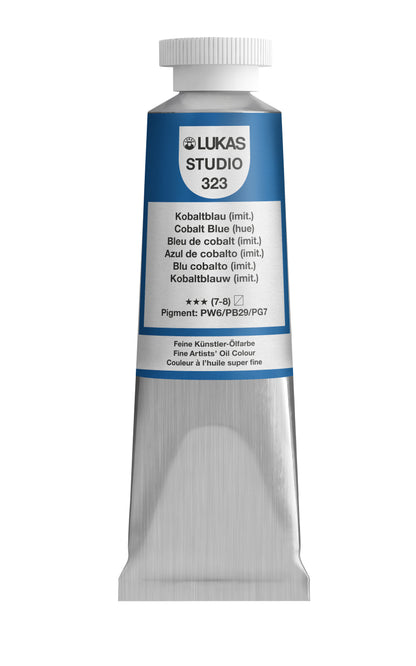 LUKAS STUDIO Ölfarbe - 0323 Kobaltblau (imit) (37/75/200ml)