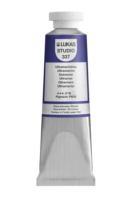 LUKAS STUDIO Ölfarbe -  0337 Ultramarinblau (37/75/200ml)