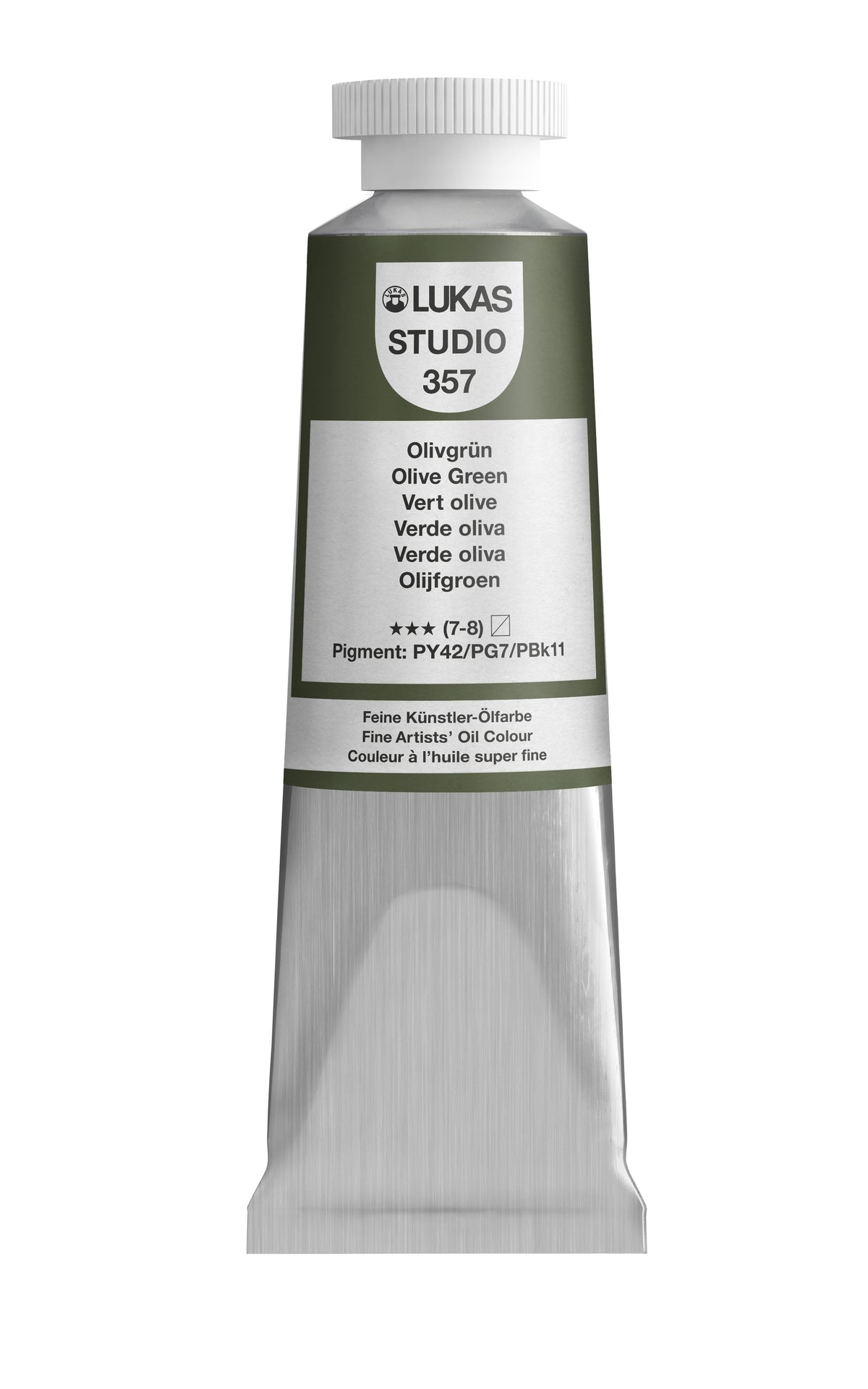 Pintura al óleo LUKAS STUDIO - 0357 verde oliva (75/200ml)