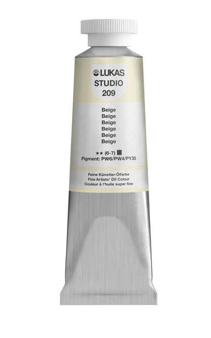 LUKAS STUDIO Ölfarbe - 0209 Beige (37/75/200ml)