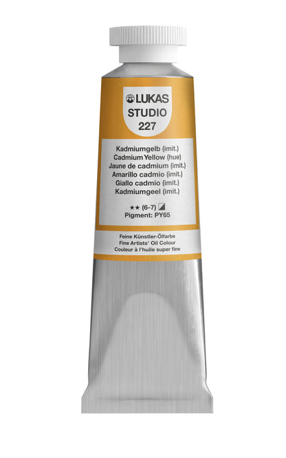 LUKAS STUDIO Ölfarbe - 0227 Kadmiumgelb (imit) (37/75/200ml)