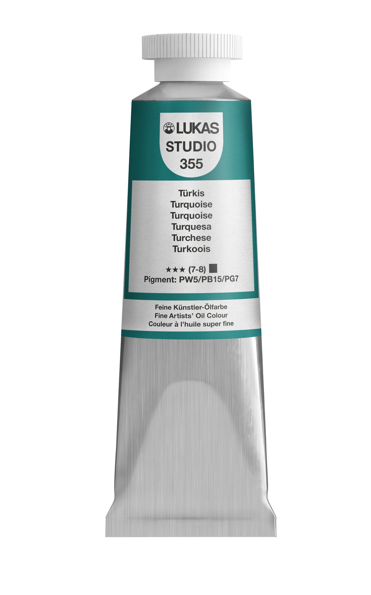 Pintura al óleo LUKAS STUDIO - 0355 turquesa (75/200ml)