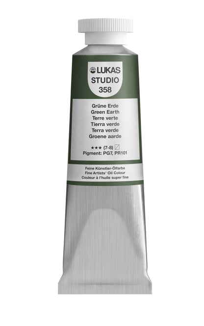 Pintura al óleo LUKAS STUDIO - 0358 Tierra Verde (75/200ml)