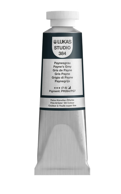 Pintura al óleo LUKAS STUDIO - 0384 Gris Paynes (75/200ml)
