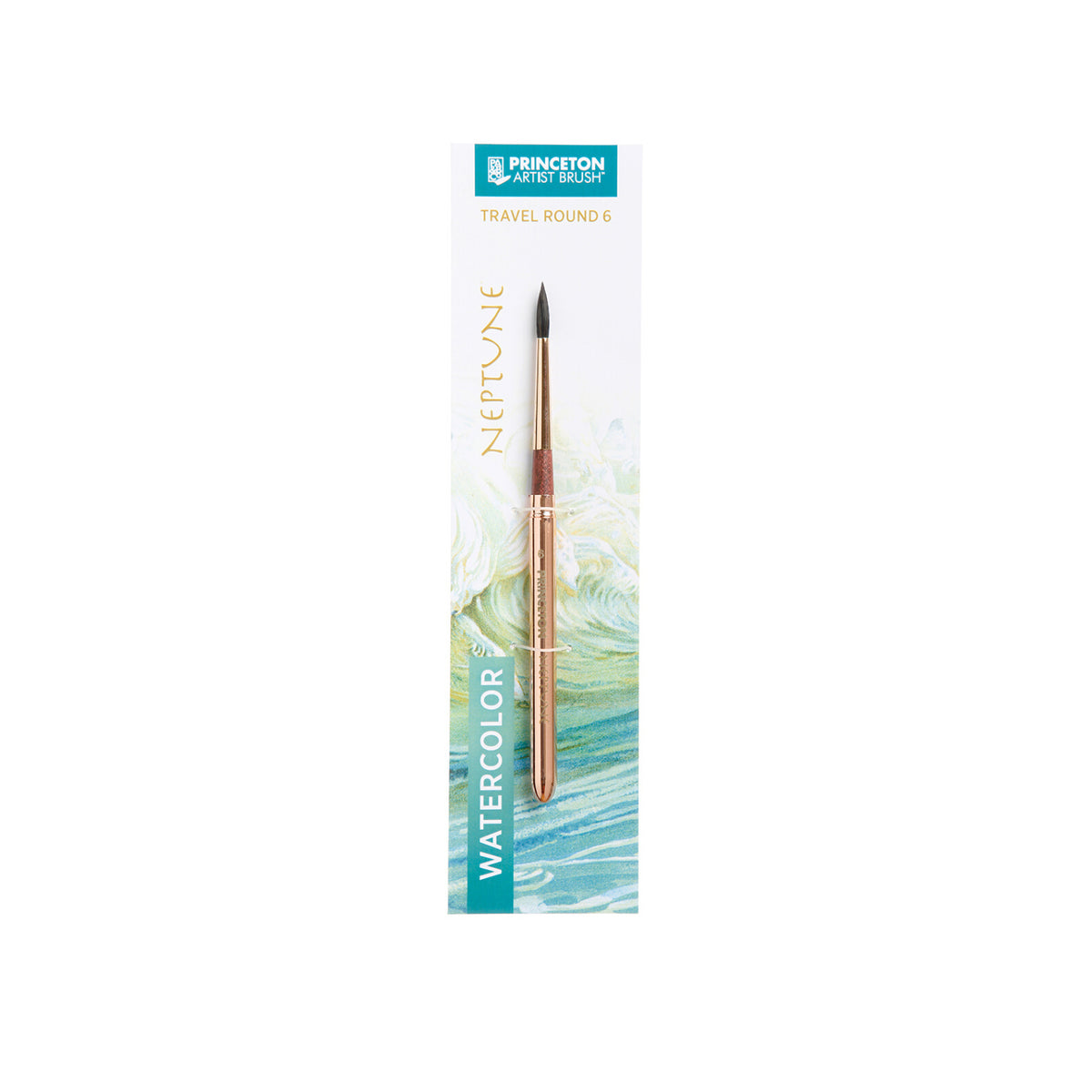 AQUARELL Reise Pinselset PRINCETON NEPTUNE TRAVEL ROUND 6