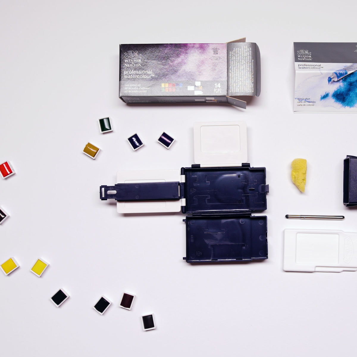 WINSOR &amp; NEWTON™ Professional WATER COLOUR™ Field Box, caja de pinturas de acuarela
