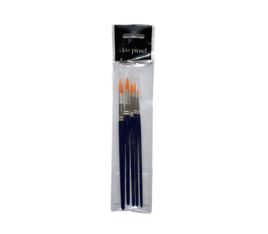 ELCO Pinselset ACRYL/AQUARELL rund (5 Pinsel)