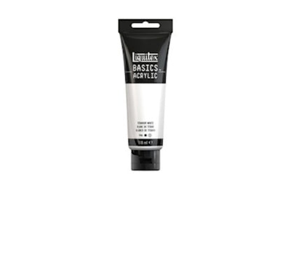 LIQUITEX Basics ACRÍLICO - 432 Blanco titanio (118ml)