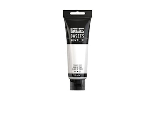 LIQUITEX Basics ACRYL - 432 Titanweiß (118ml)