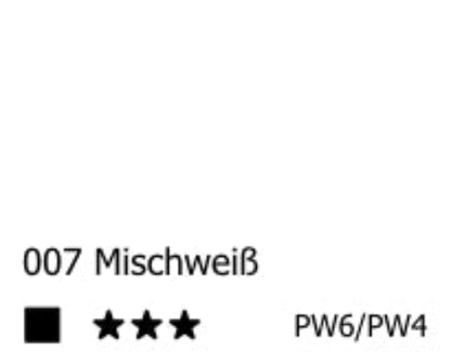 GEORGIAN Ölfarbe Mischweiß - 007