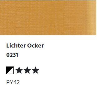 LUKAS STUDIO Ölfarbe -  0231 Lichter Ocker (37/75/200ml)