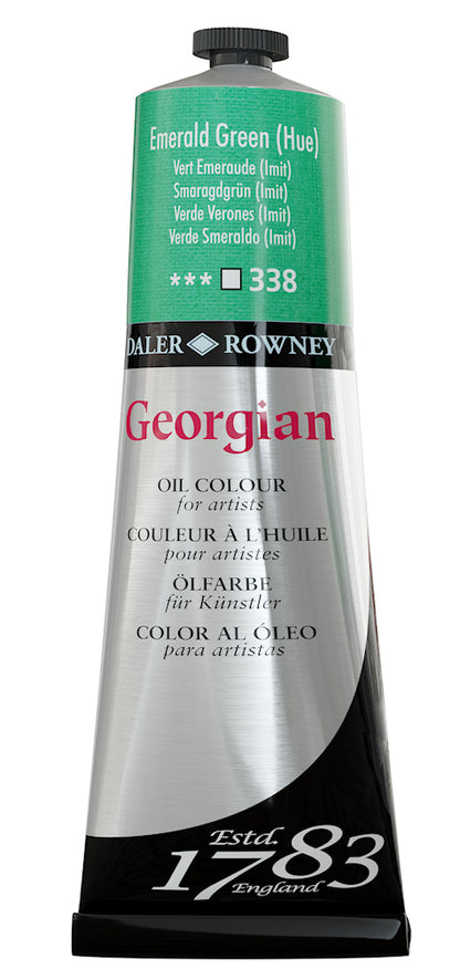 Pintura al óleo GEORGIAN verde esmeralda (imitación) - 338