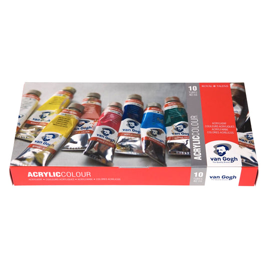 VAN GOGH Basis-Set Acrylfarbe 10 x 40 ml