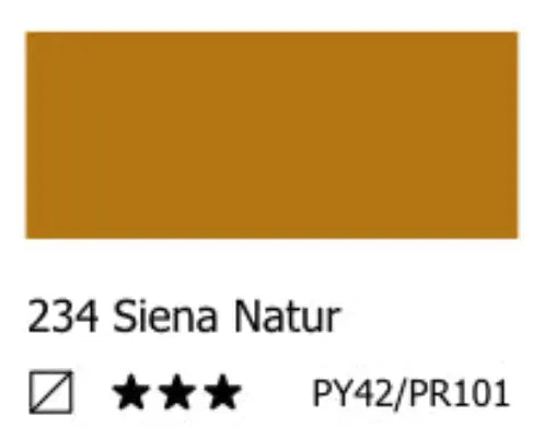 Pintura al óleo REMBRANDT - 234 Siena Natural 40ml