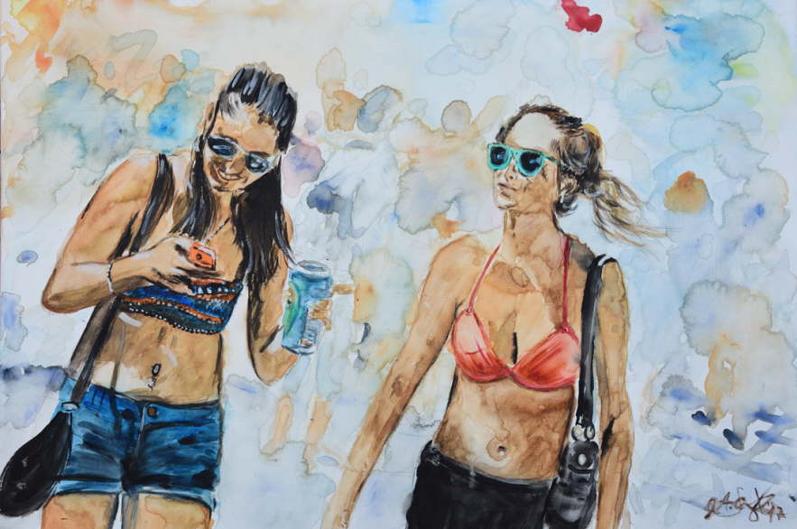 Armin Schanz | "At a given moment" | 50 x 70 cm