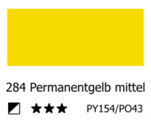 REMBRANDT Ölfarbe - 284  Permanentgelb mittel 40ml