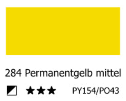 REMBRANDT Ölfarbe - 284  Permanentgelb mittel 40ml