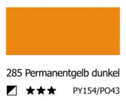 Pintura al óleo REMBRANDT - 285 amarillo permanente oscuro 40ml