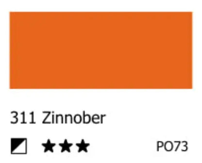 REMBRANDT Ölfarbe - 311 Zinnober 40ml