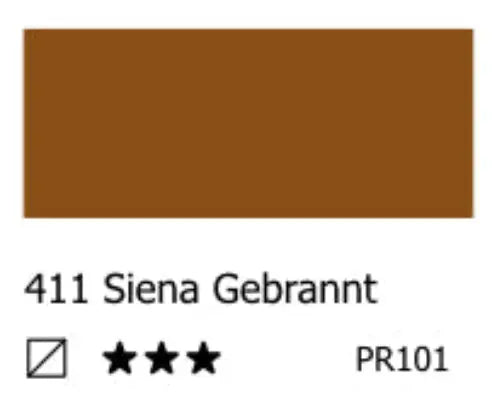 Pintura al óleo REMBRANDT - 411 Siena tostada 40ml