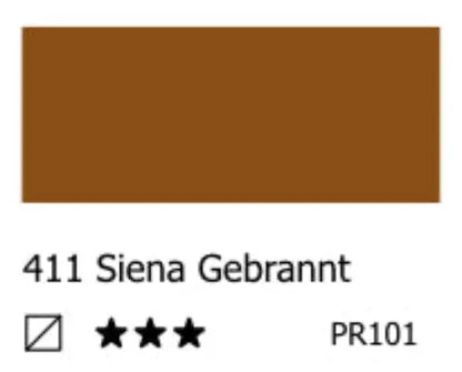 Pintura al óleo REMBRANDT - 411 Siena tostada 40ml