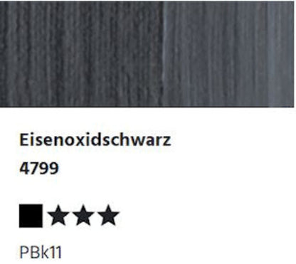 LUKAS CRYL Studio - 4799 Eisenoxidschwarz (125/250/500ml)