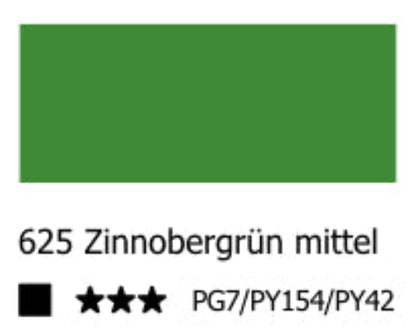 REMBRANDT Ölfarbe - 625 Zinnobergrün Mittel 40ml