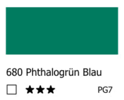 REMBRANDT Ölfarbe - 680  Phthalogrün Bläulich 40ml