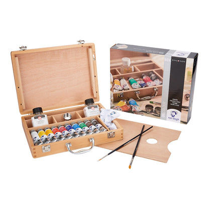 VAN GOGH Ölfarbe Holzkasten-Set Basis