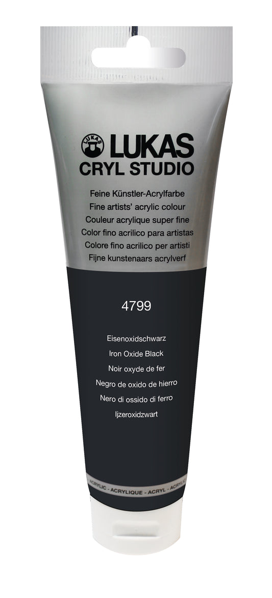 LUKAS CRYL Studio - 4799 Óxido de hierro negro (125/250ml)