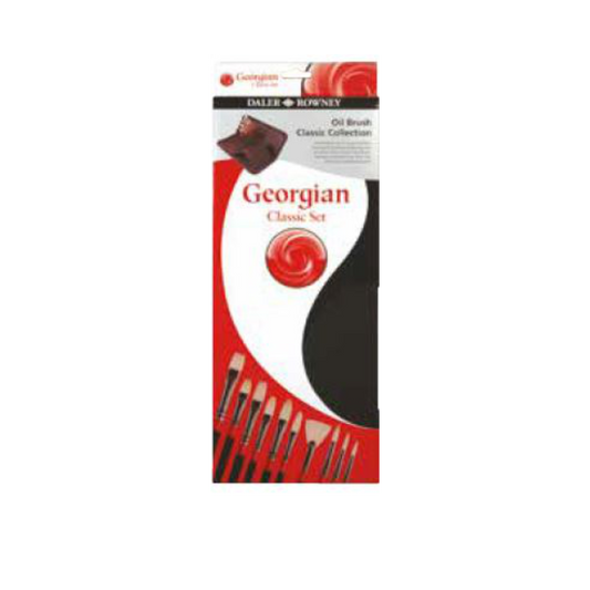 GEORGIAN Zip-Set Classic Naturborste langstielig